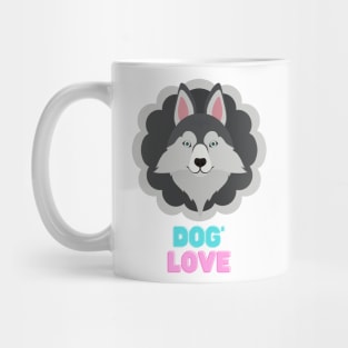 Love dogs my family Mug